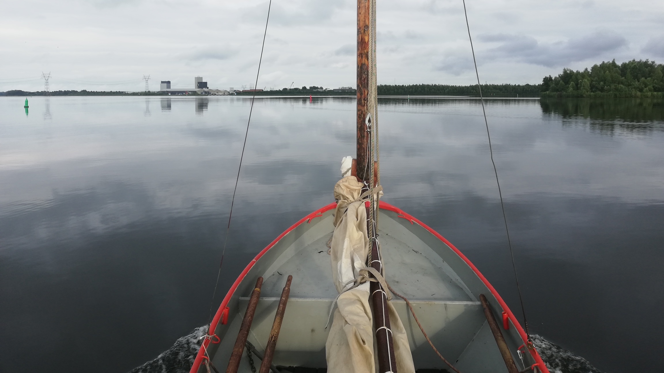 Zeilen zonder wind